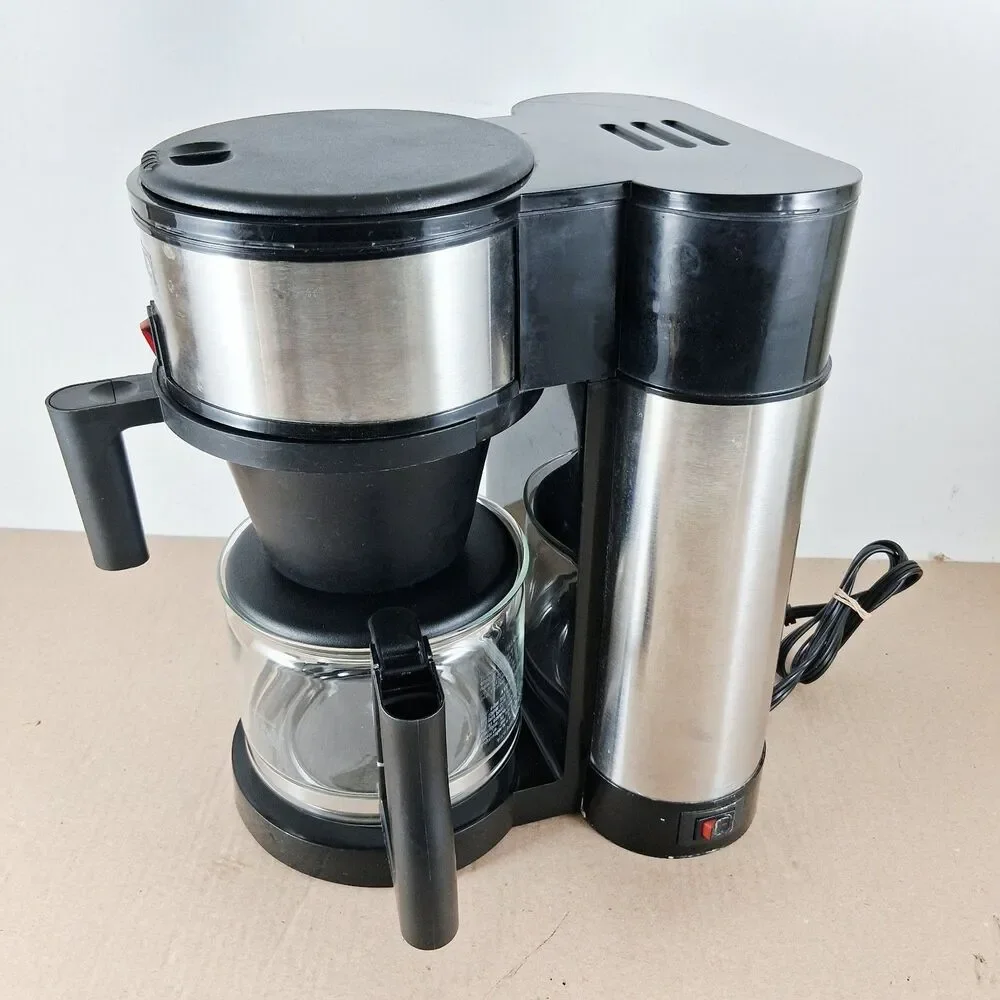 BUNN Coffee Maker Velocity 10-Cup Speed Brew Black Stainless NHS-B